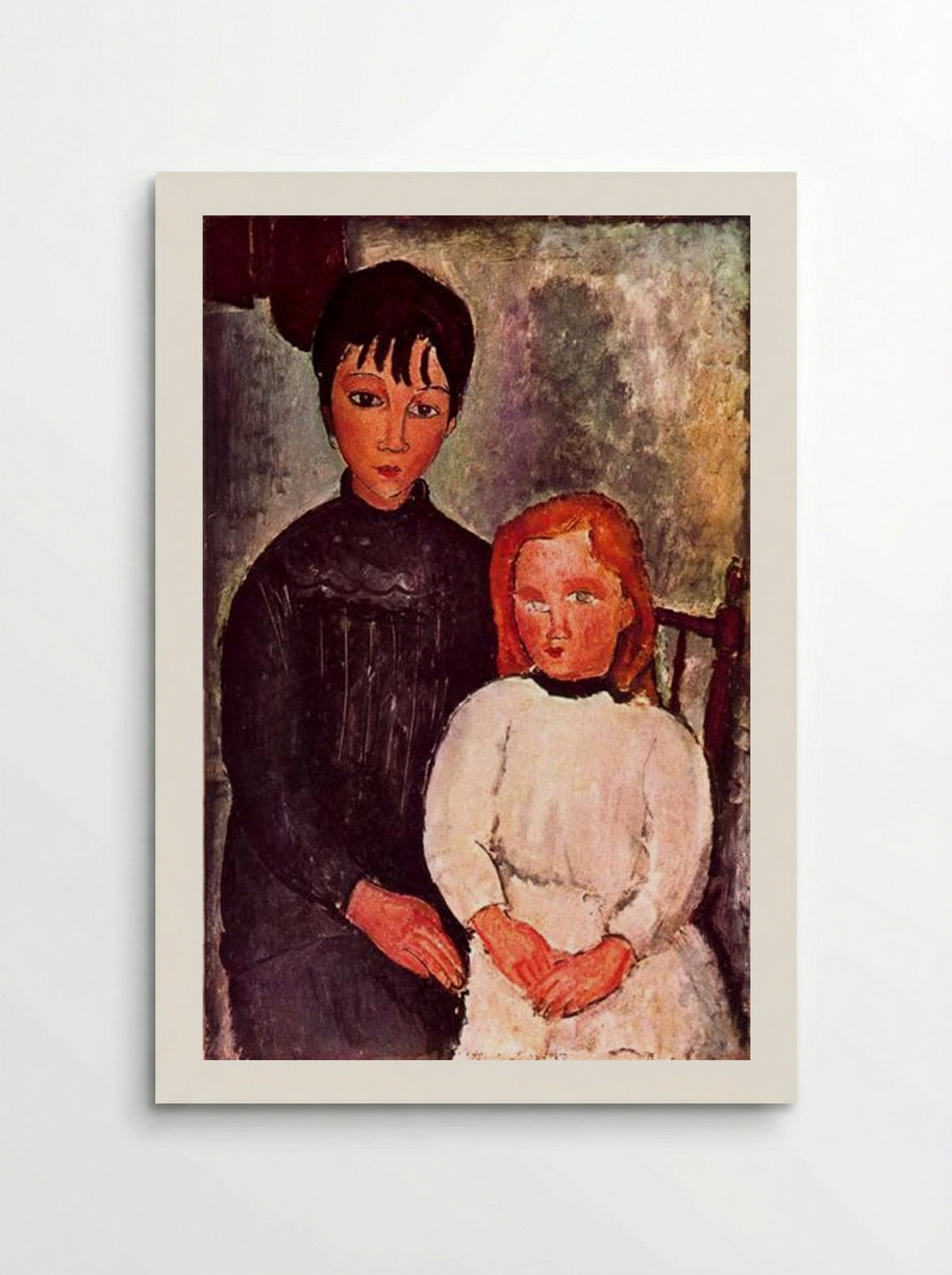 Two Girls - Amedeo Modigliani - Poster