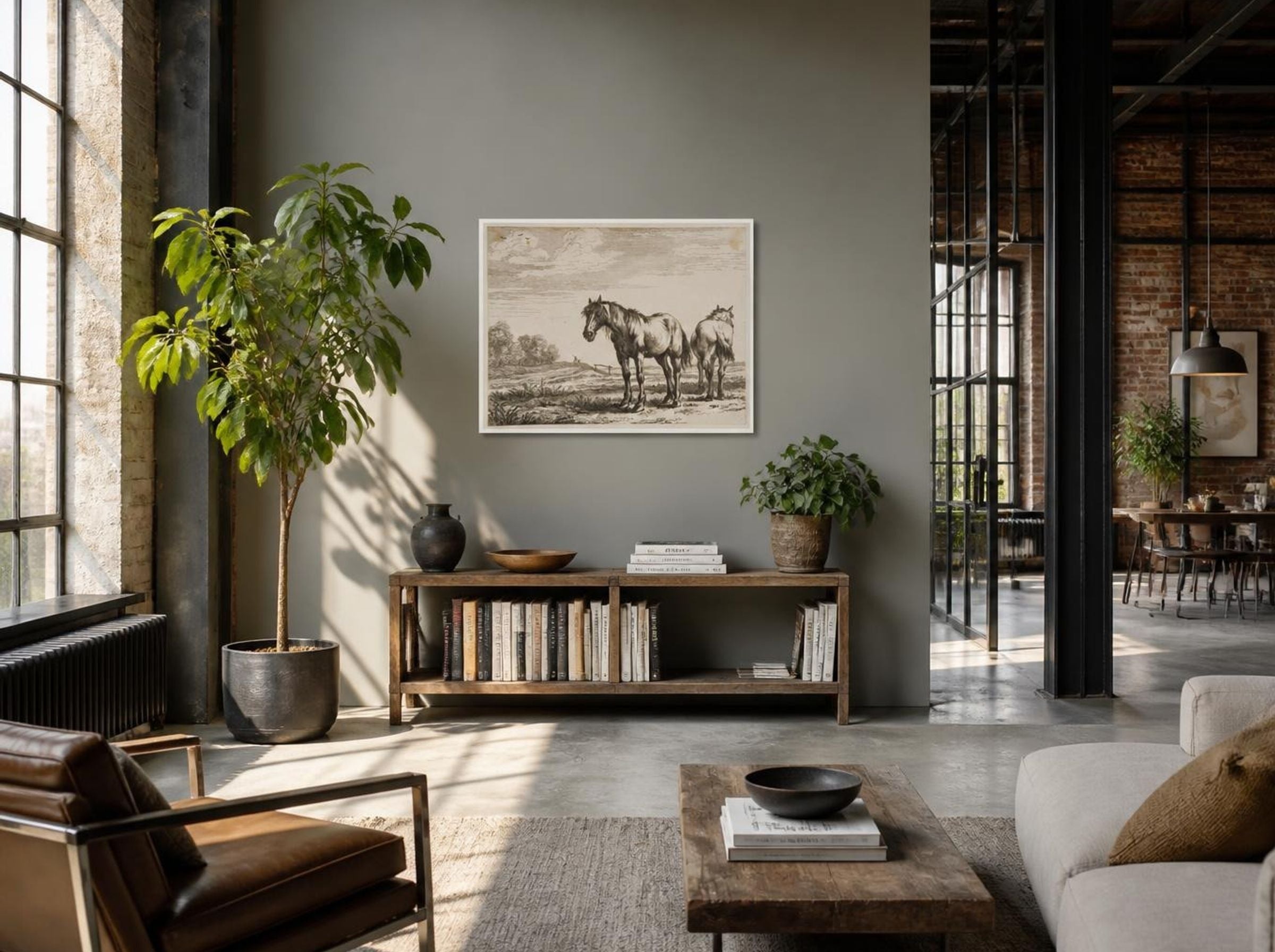Two Horses - Paulus Potter - Lifestyle