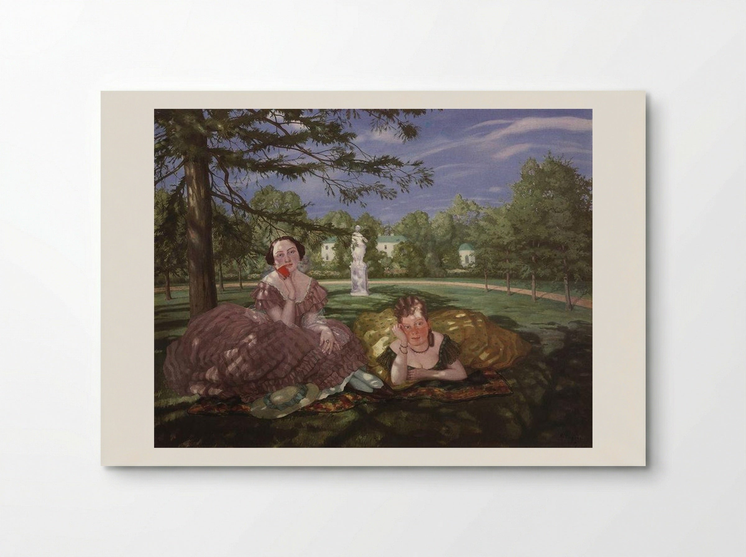 Two Ladies in the Park - Konstantin Somov - Poster