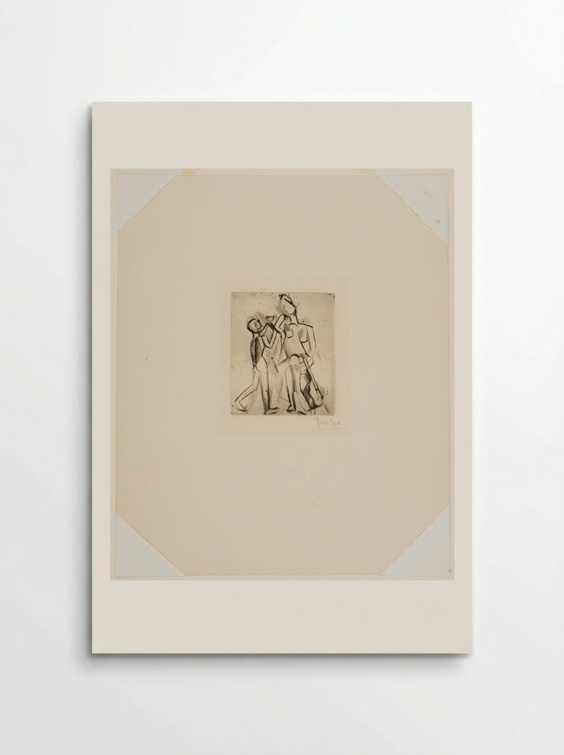 Two Nude Figures - Pablo Picasso - Poster