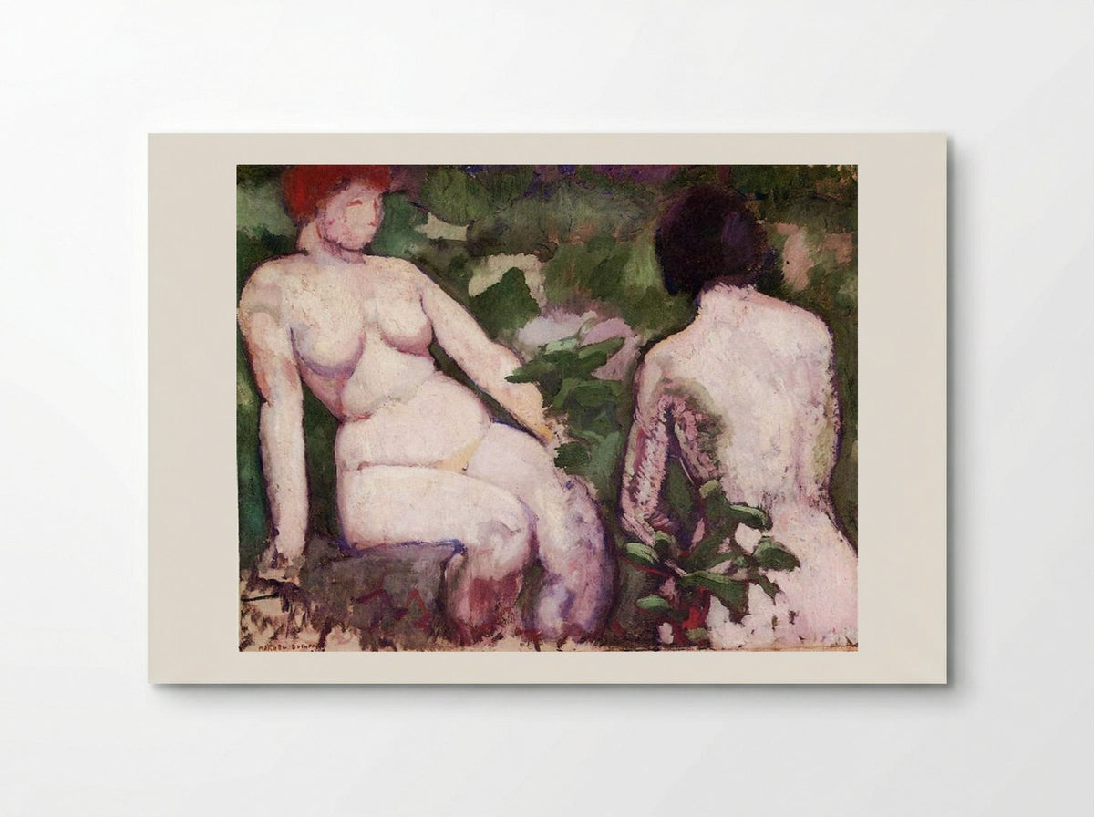 Two Nudes - Marcel Duchamp - Poster