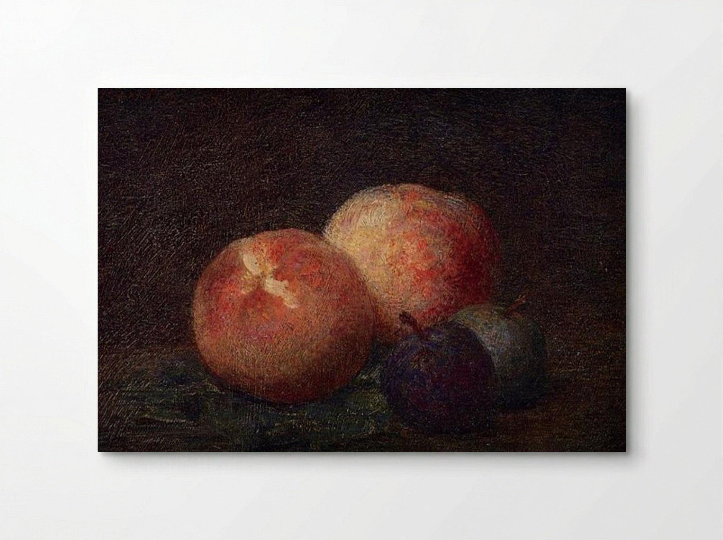 Two Peaches and Two Plums - Henri Fantin-Latour - Poster