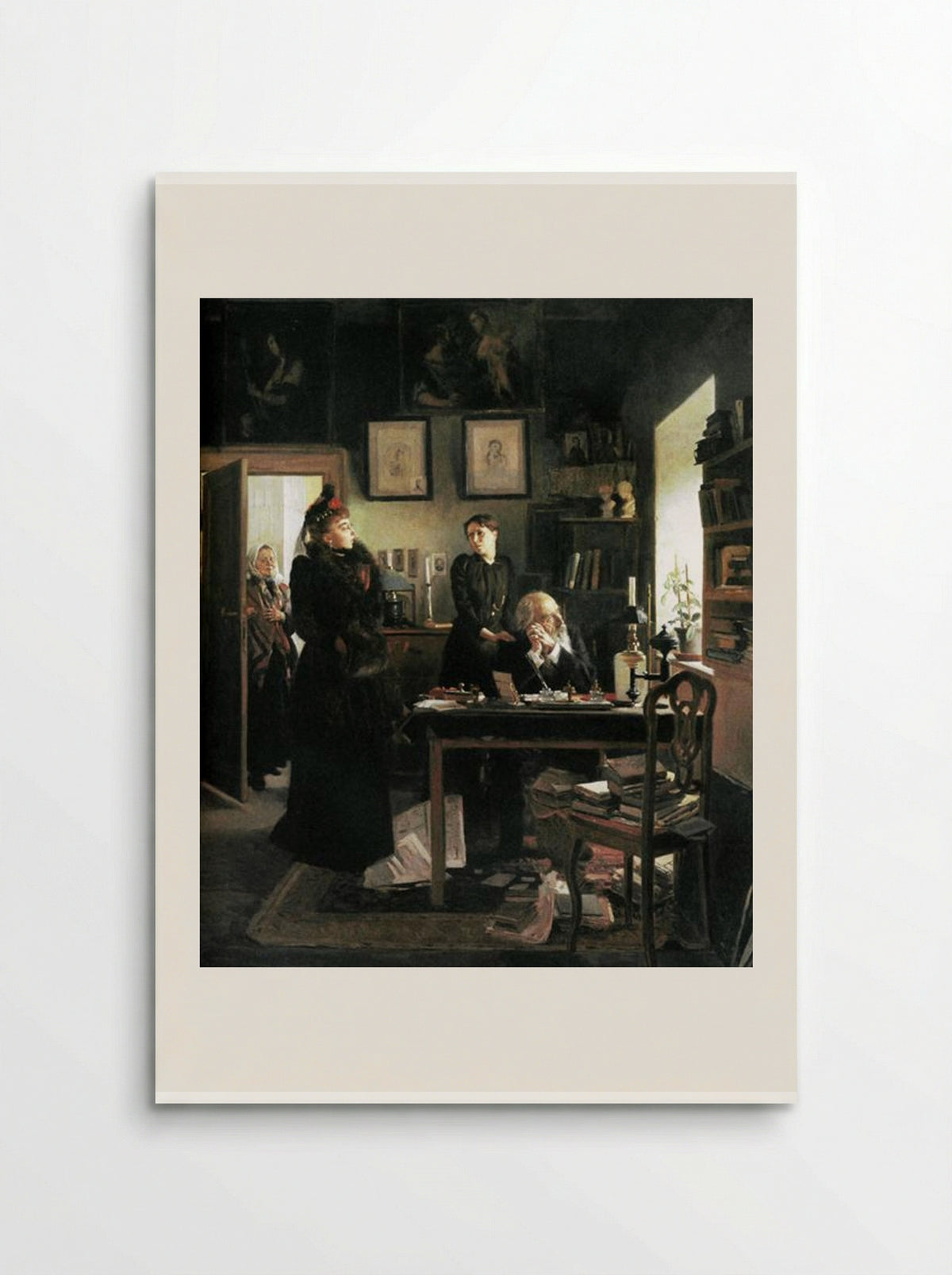 Two Sisters - Vladimir Makovsky - Poster