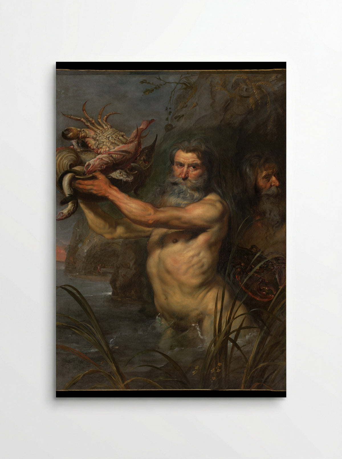 Two Tritons at the Feast of Acheloüs - Anthony van Dyck - Poster