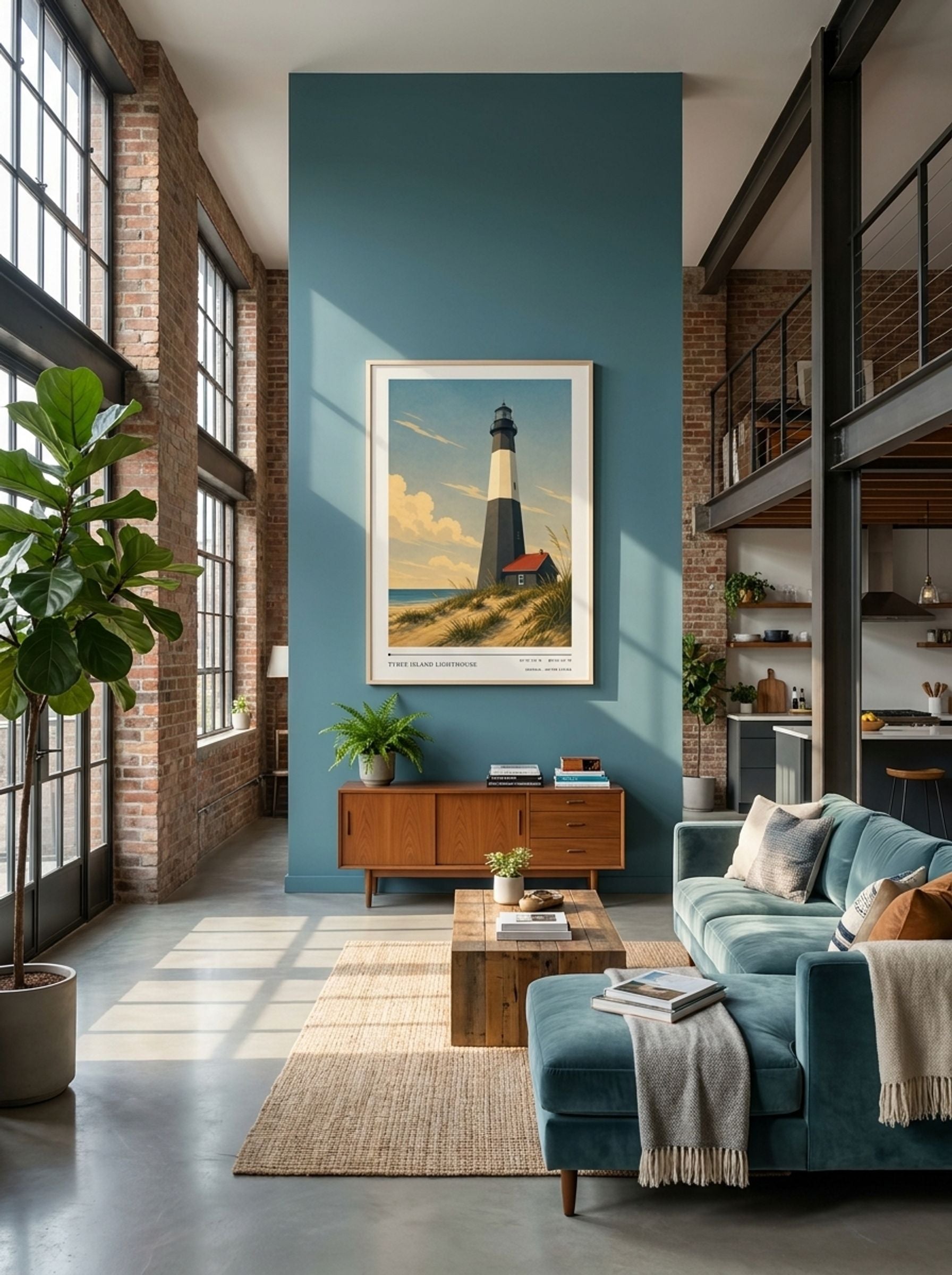 Tybee Island Lighthouse Georgia United States Travel Poster - Lifestyle