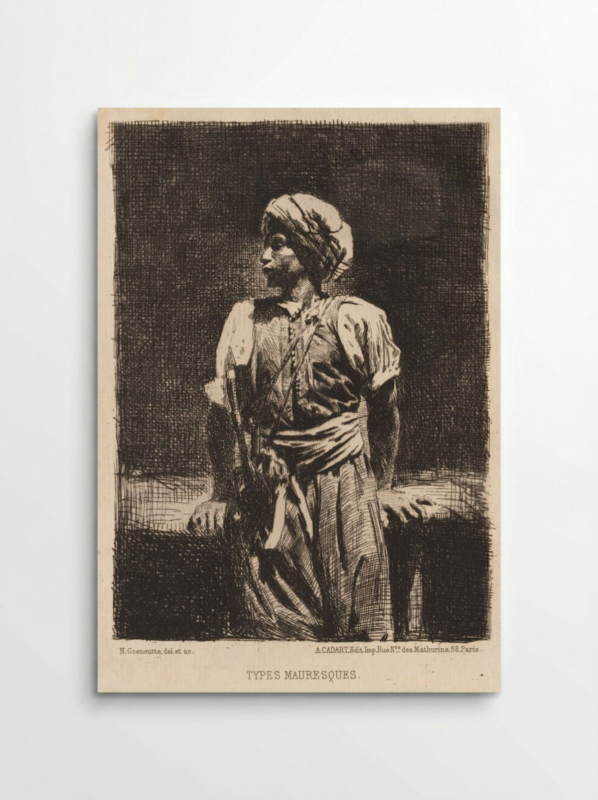 Types Mauresques - Norbert Goeneutte - Poster