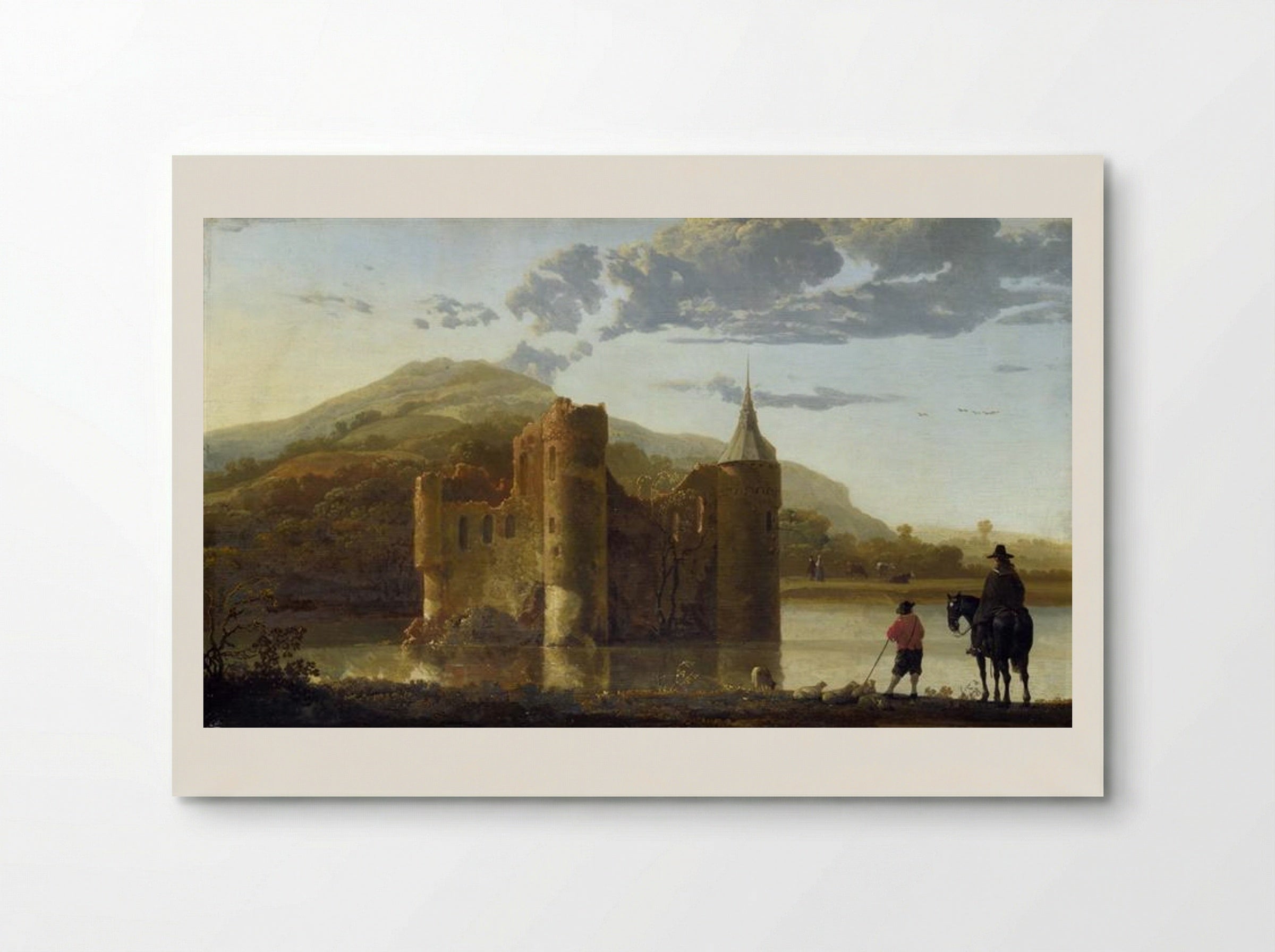 Ubbergen Castle - Aelbert Cuyp - Poster