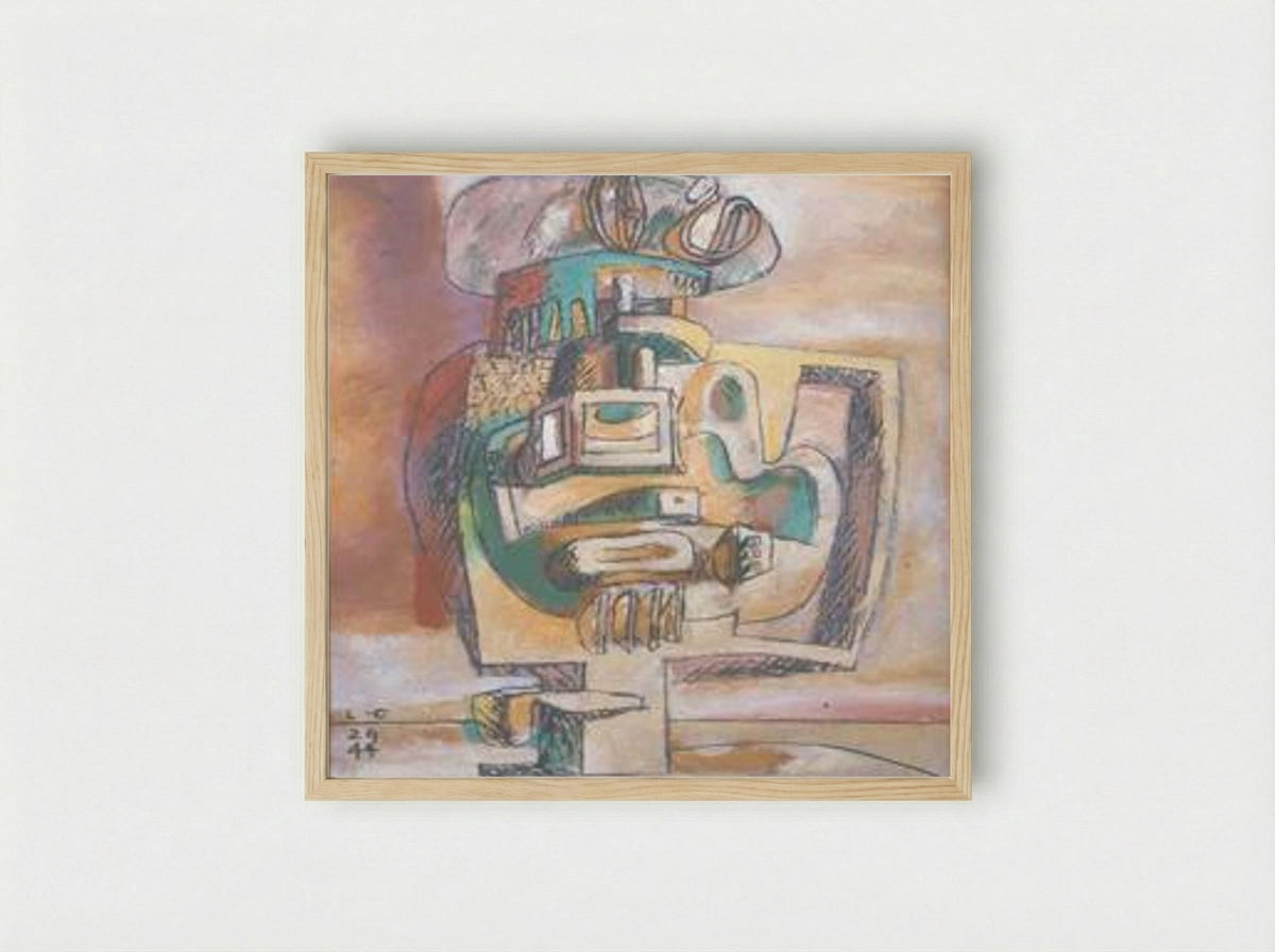 Ubu (Totem) - Le Corbusier - Framed Print Wood