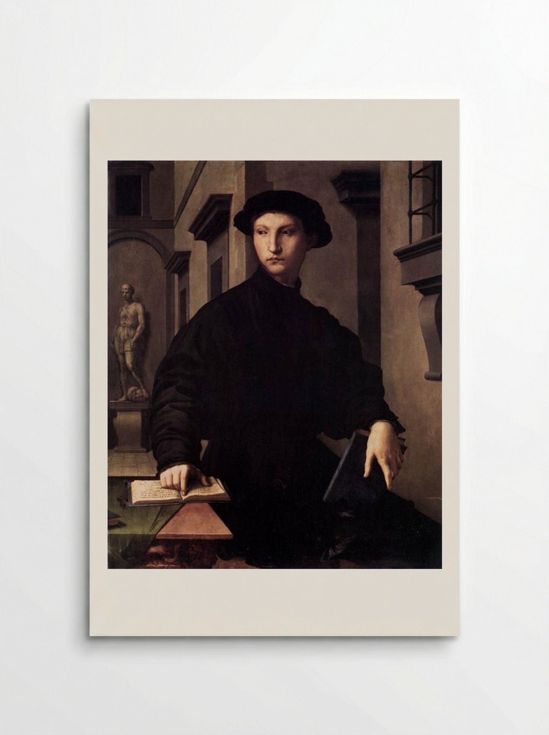 Ugolino Martelli - Agnolo Bronzino - Poster
