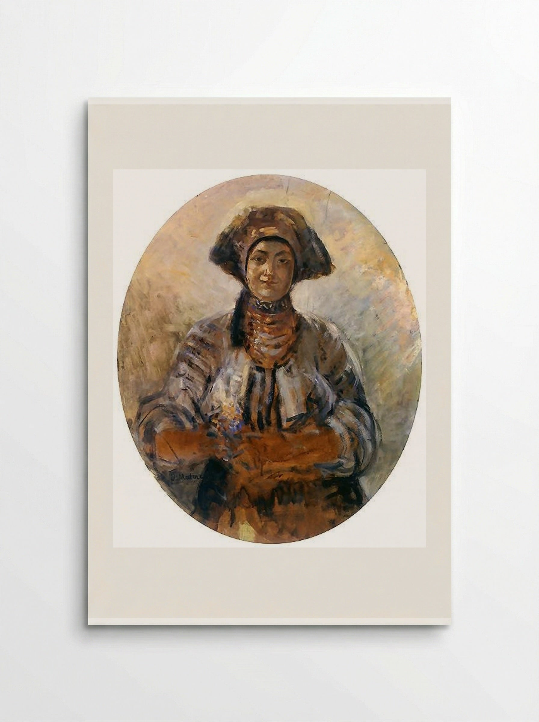 Ukrainian (Portrait of a Woman) - Jacek Malczewski - Poster