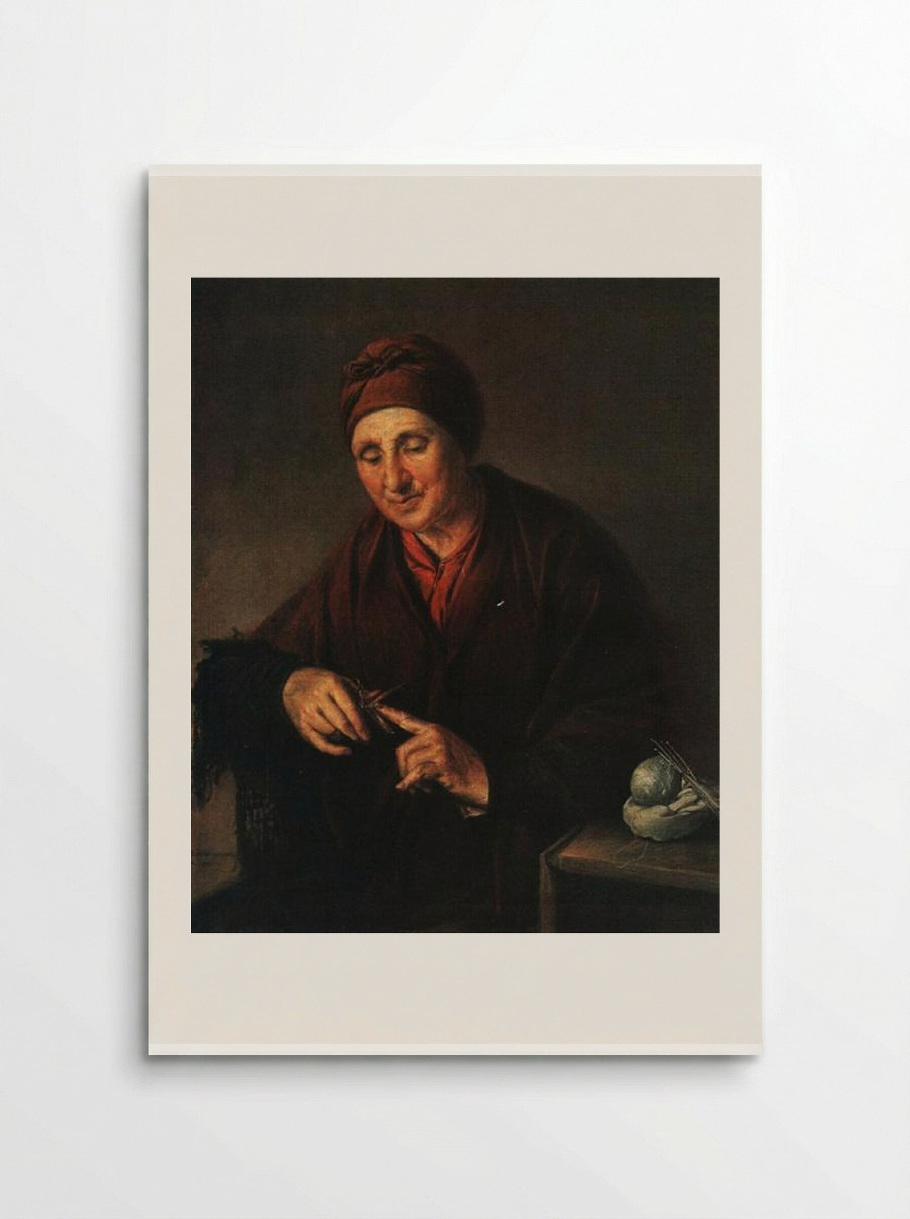 Ukrainian Woman in Namitke - Vasily Tropinin - Poster