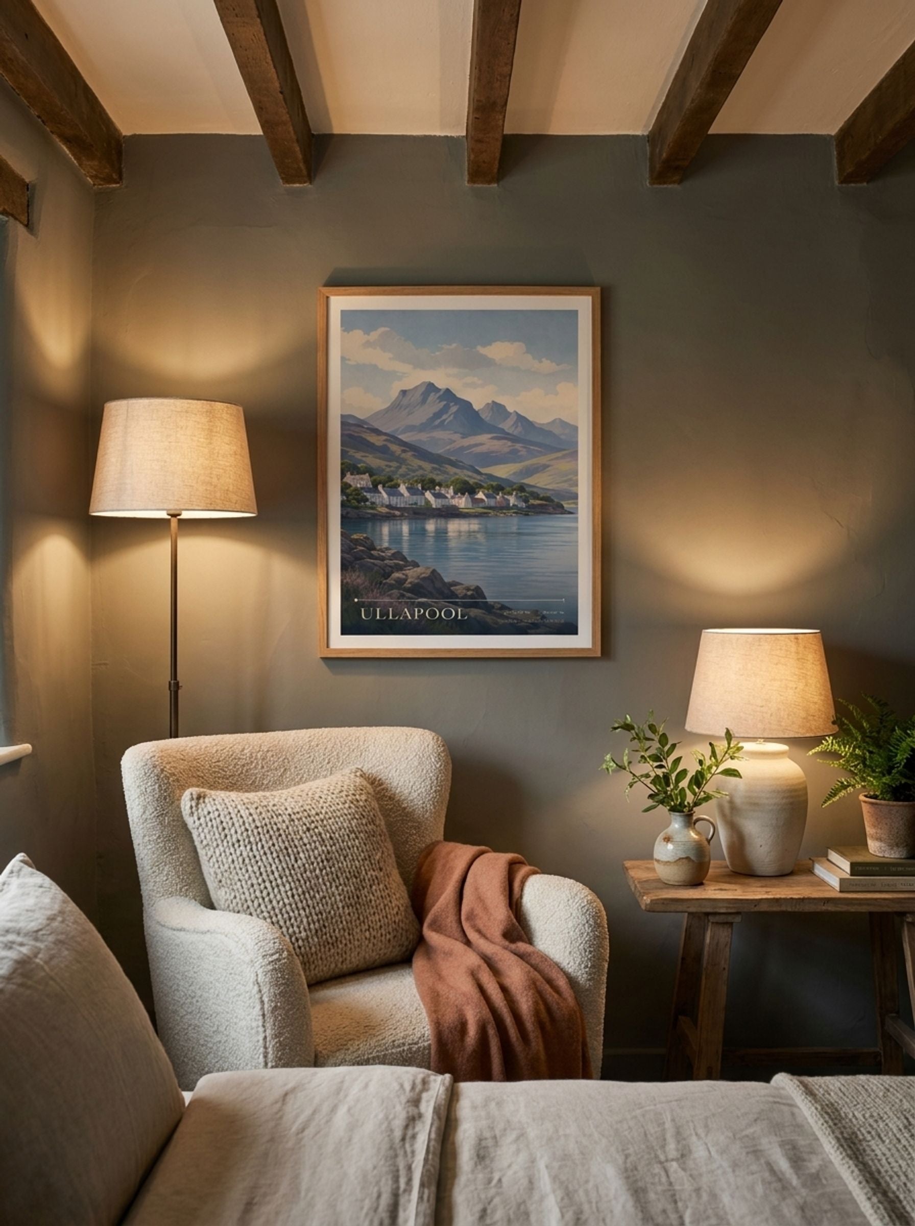 Ullapool Highland United Kingdom Travel Poster - Lifestyle