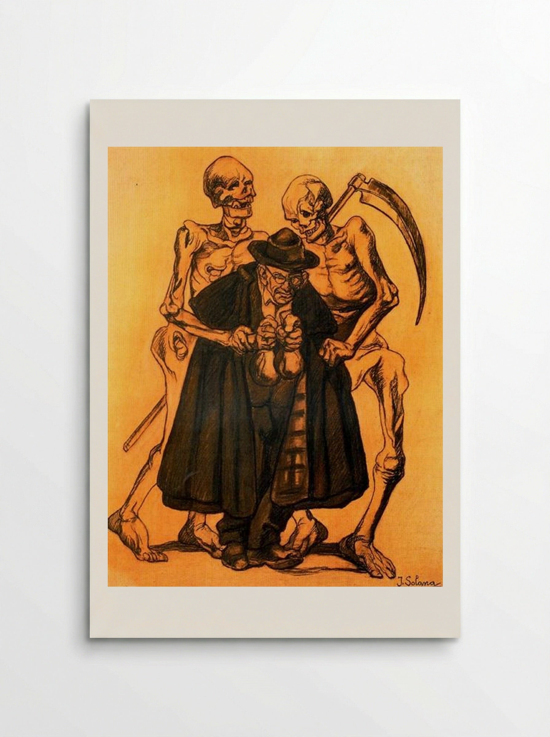 Uncle Miseries - José Gutiérrez Solana - Poster