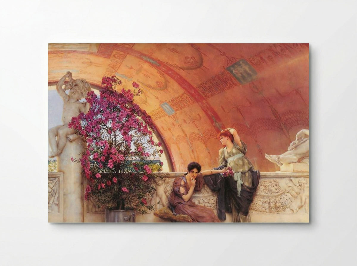 Unconscious Rivals - Sir Lawrence Alma-Tadema - Poster