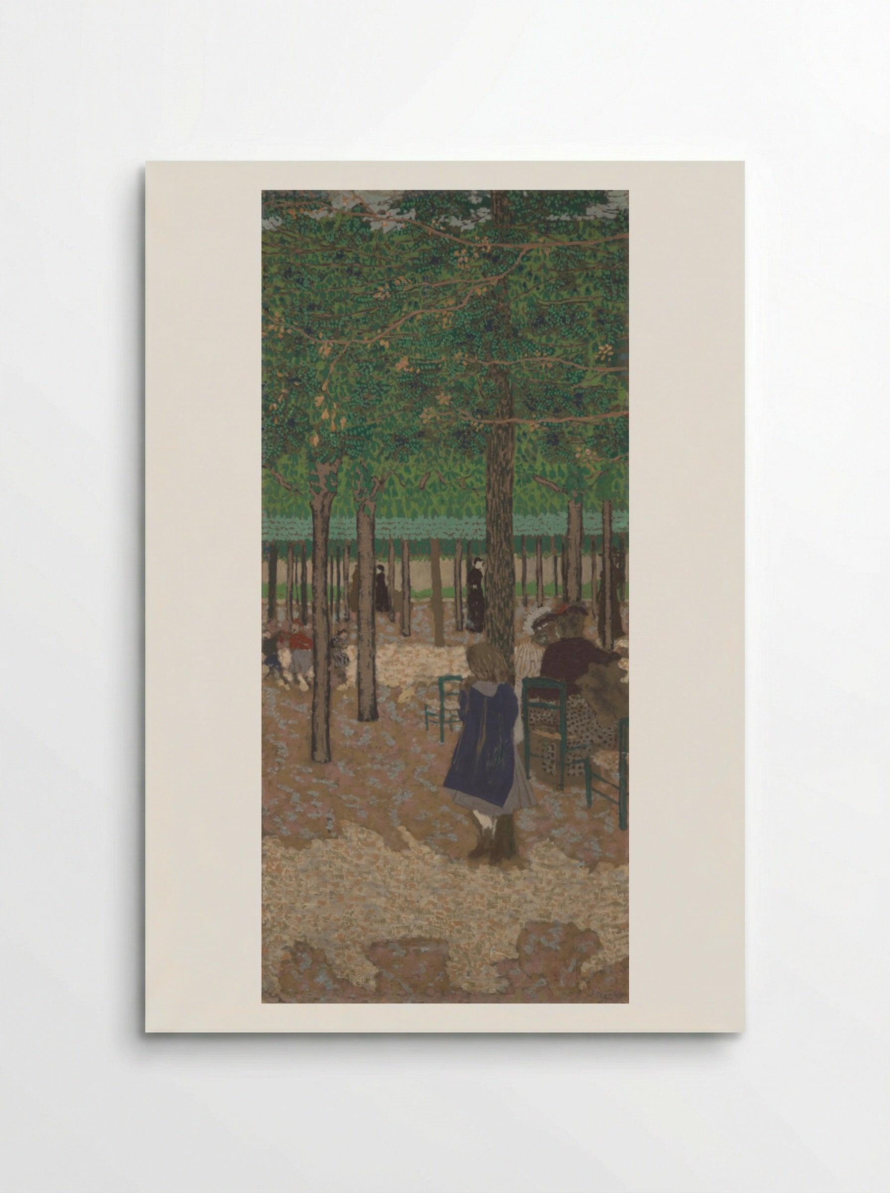 Under the Trees (from The Public Gardens) - Édouard Vuillard - Poster