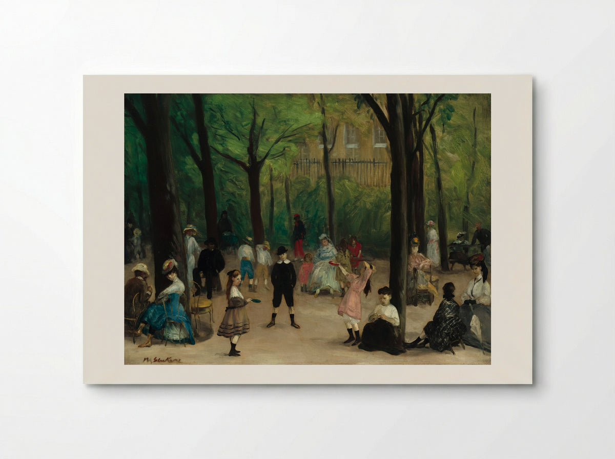Under the Trees - William James Glackens - Poster