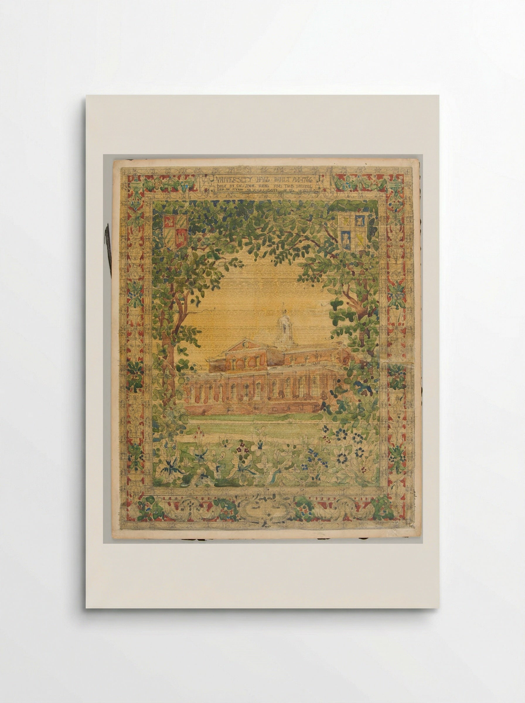 University Hall, Harvard - Solis Prints - Poster