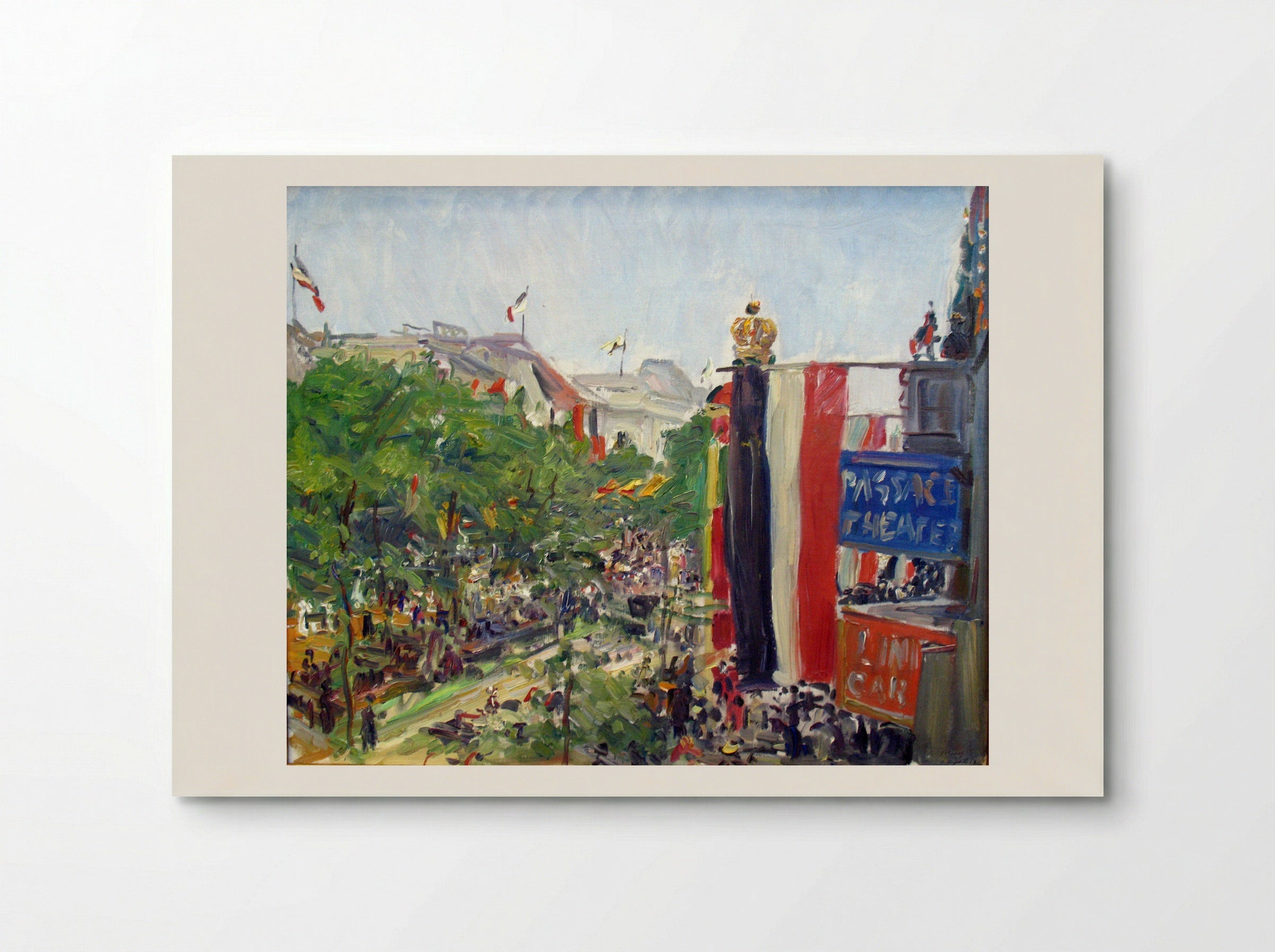 Unter den Linden - Max Slevogt - Poster