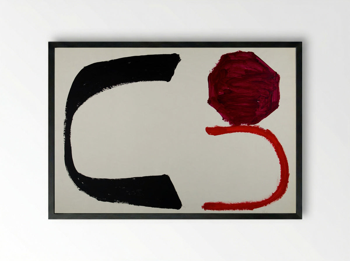 Untitled (#1118) - George Sugarman - Framed Print Black