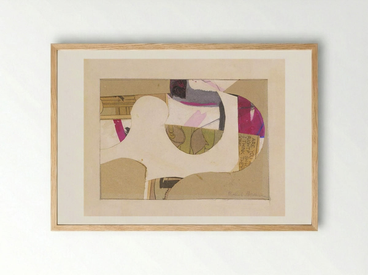 Untitled (34-8) - Balcomb Greene - Framed Print Wood