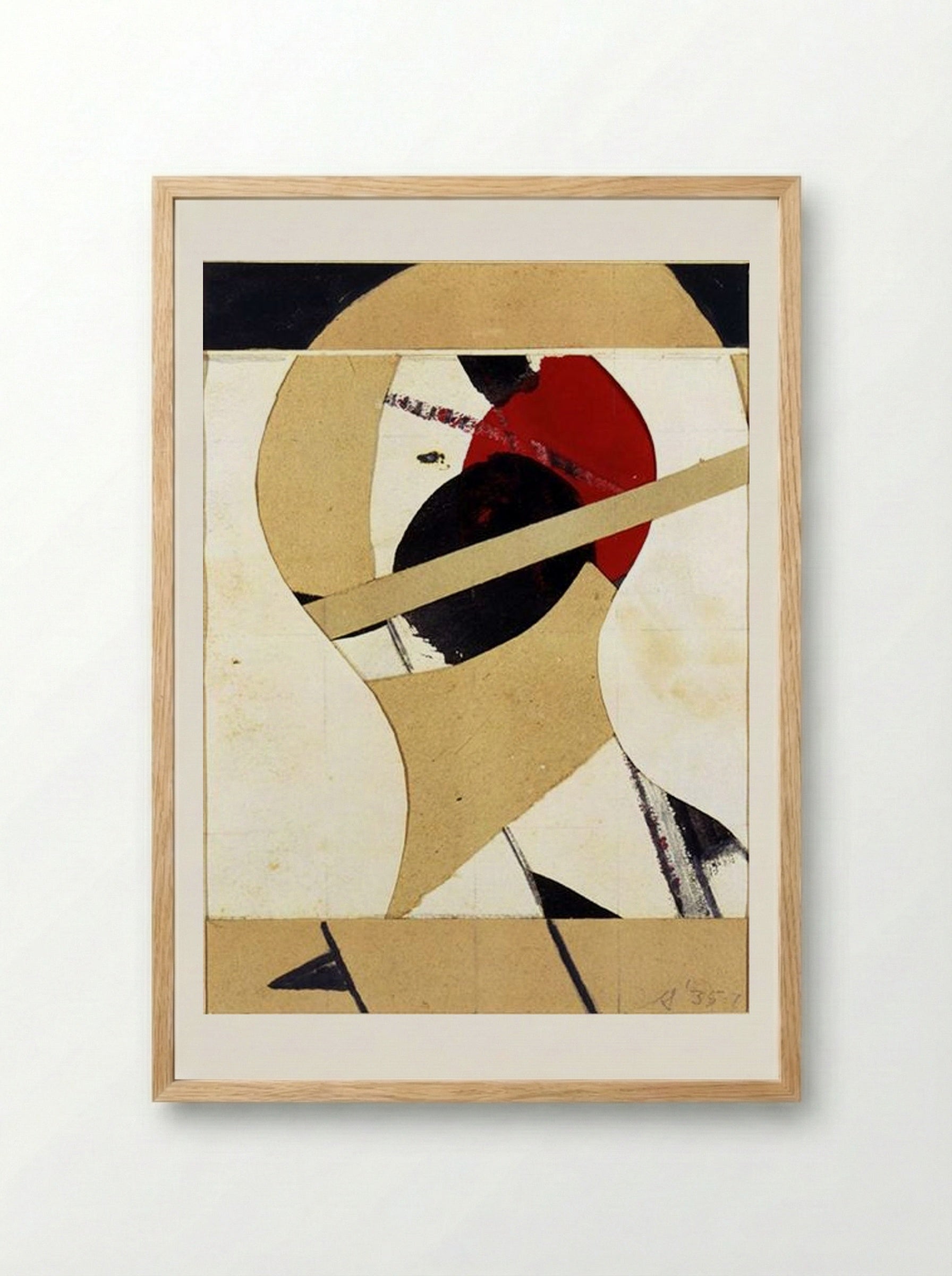 Untitled (35-7) - Balcomb Greene - Framed Print Wood