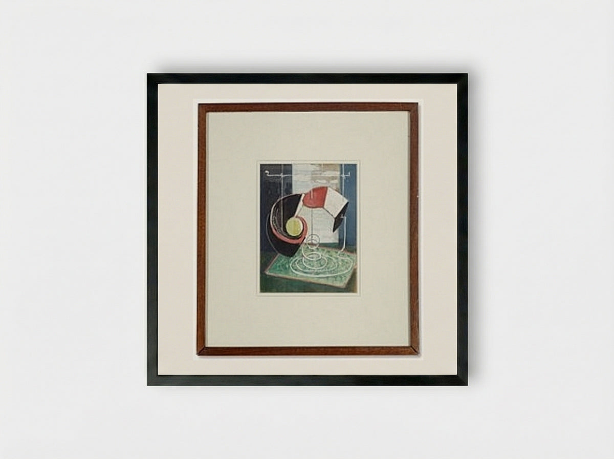 Untitled (Abstract Composition) - Bradley Walker Tomlin - Framed Print Black