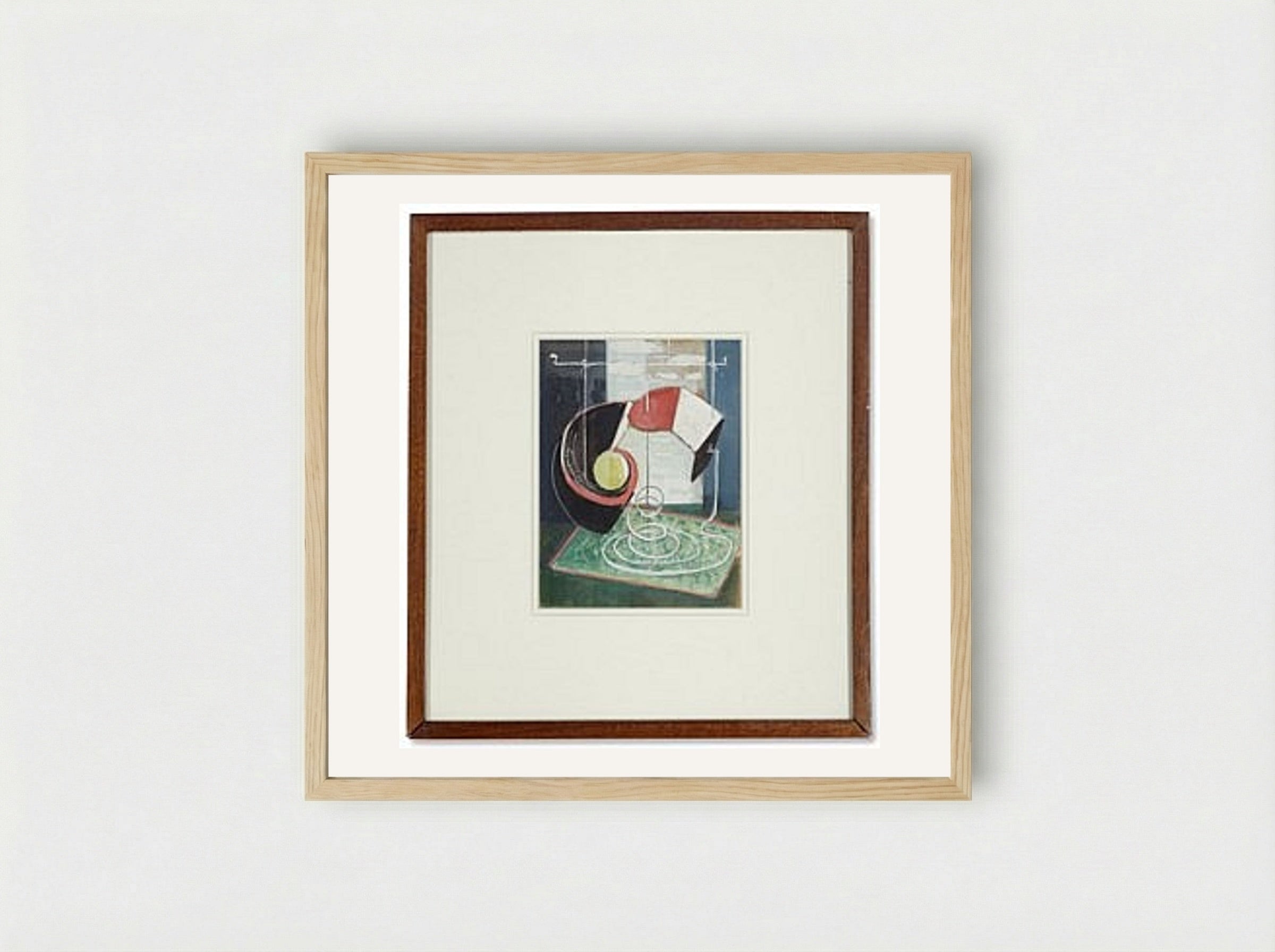 Untitled (Abstract Composition) - Bradley Walker Tomlin - Framed Print Wood