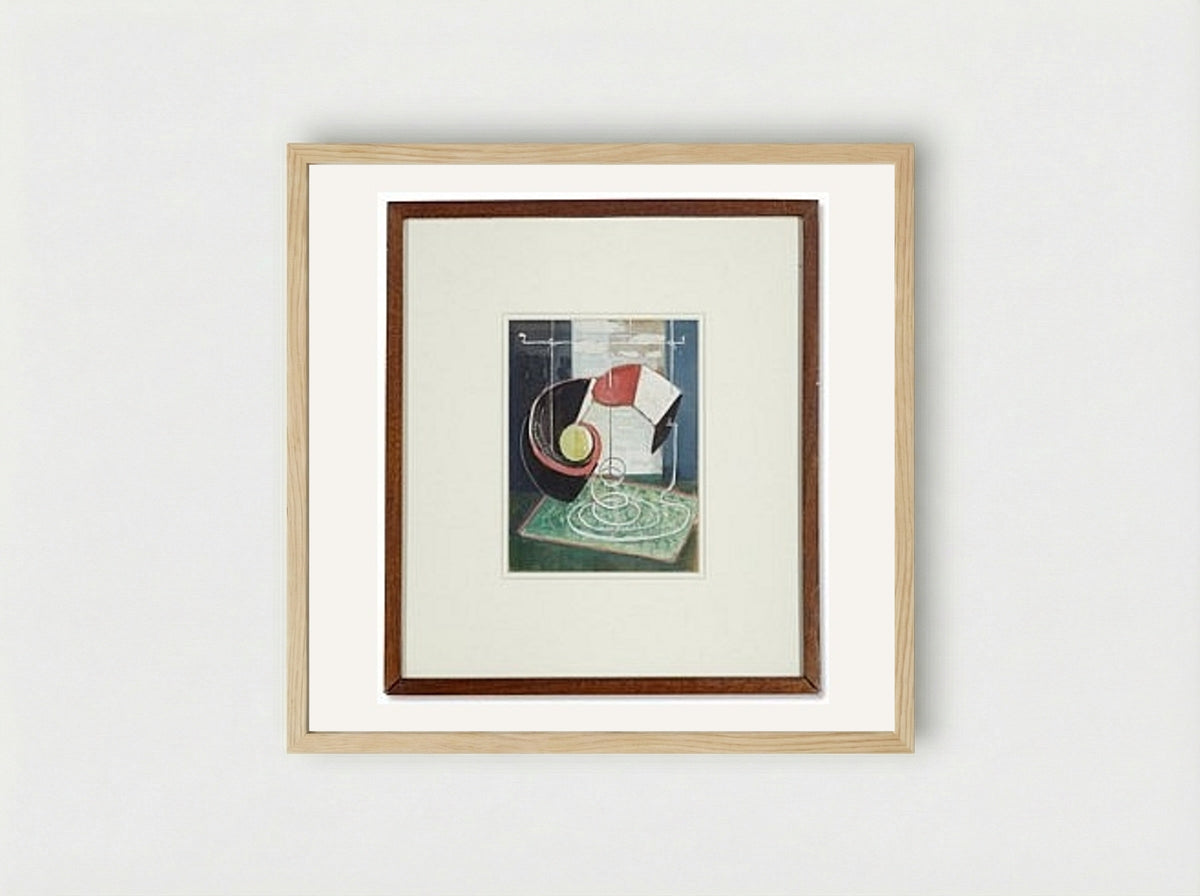 Untitled (Abstract Composition) - Bradley Walker Tomlin - Framed Print Wood