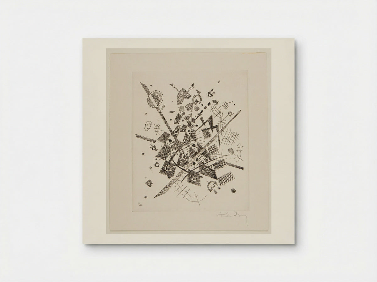 Untitled (Abstract Composition) - Wassily Kandinsky - Poster
