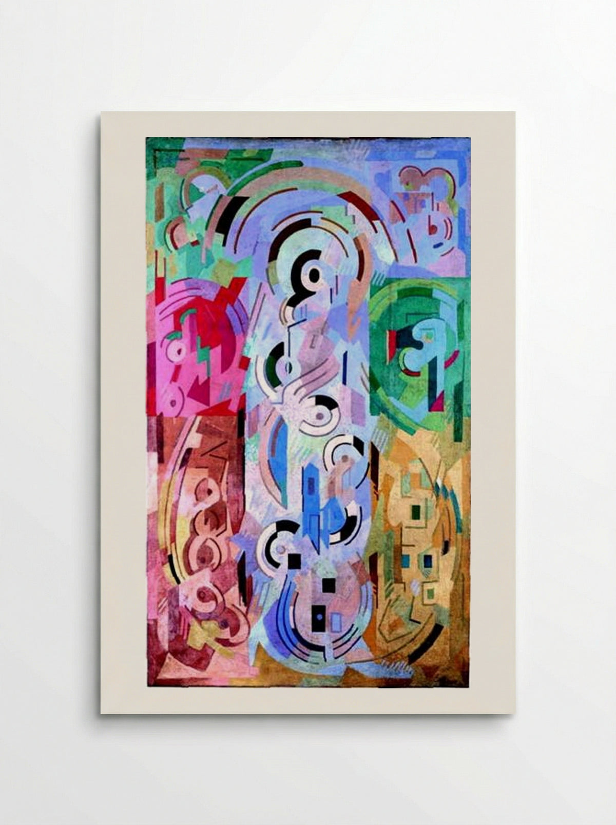 Untitled (Abstract Composition) - Albert Gleizes - Poster