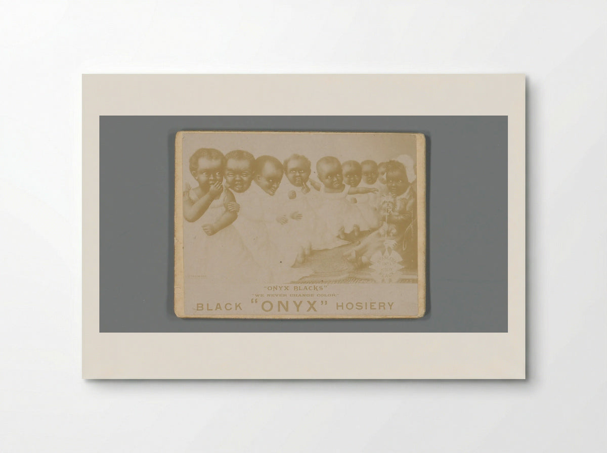 Untitled (Advertisement for Onyx Hosiery) - Anonymous - Poster