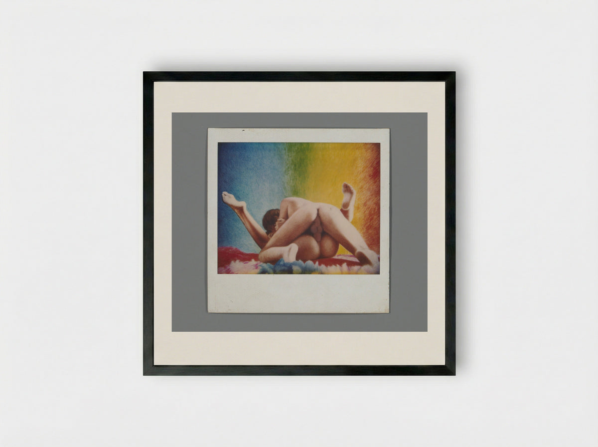 Untitled (Copulation Scene) - Aat Veldhoen - Framed Print Black