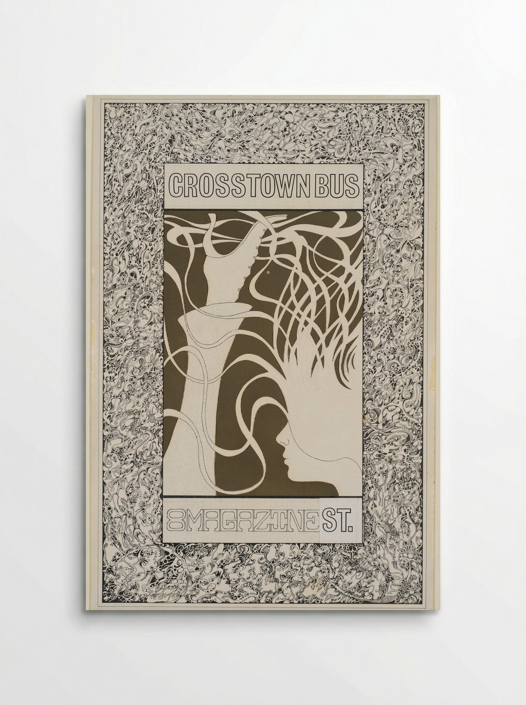 Untitled (Crosstown Bus Magazine Poster) - James McCracken Jr. - Poster