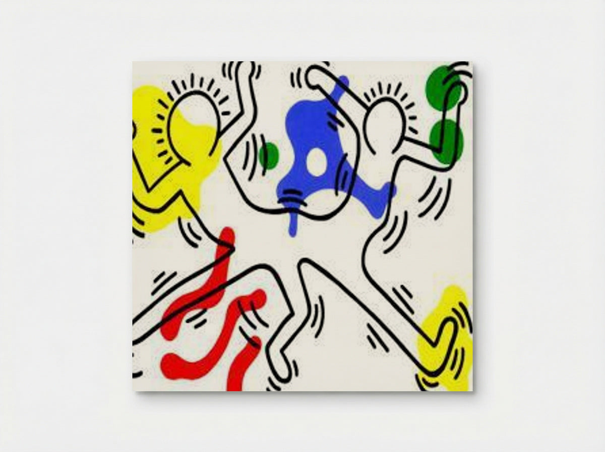Untitled (Dancing Figures) - Keith Haring - Poster
