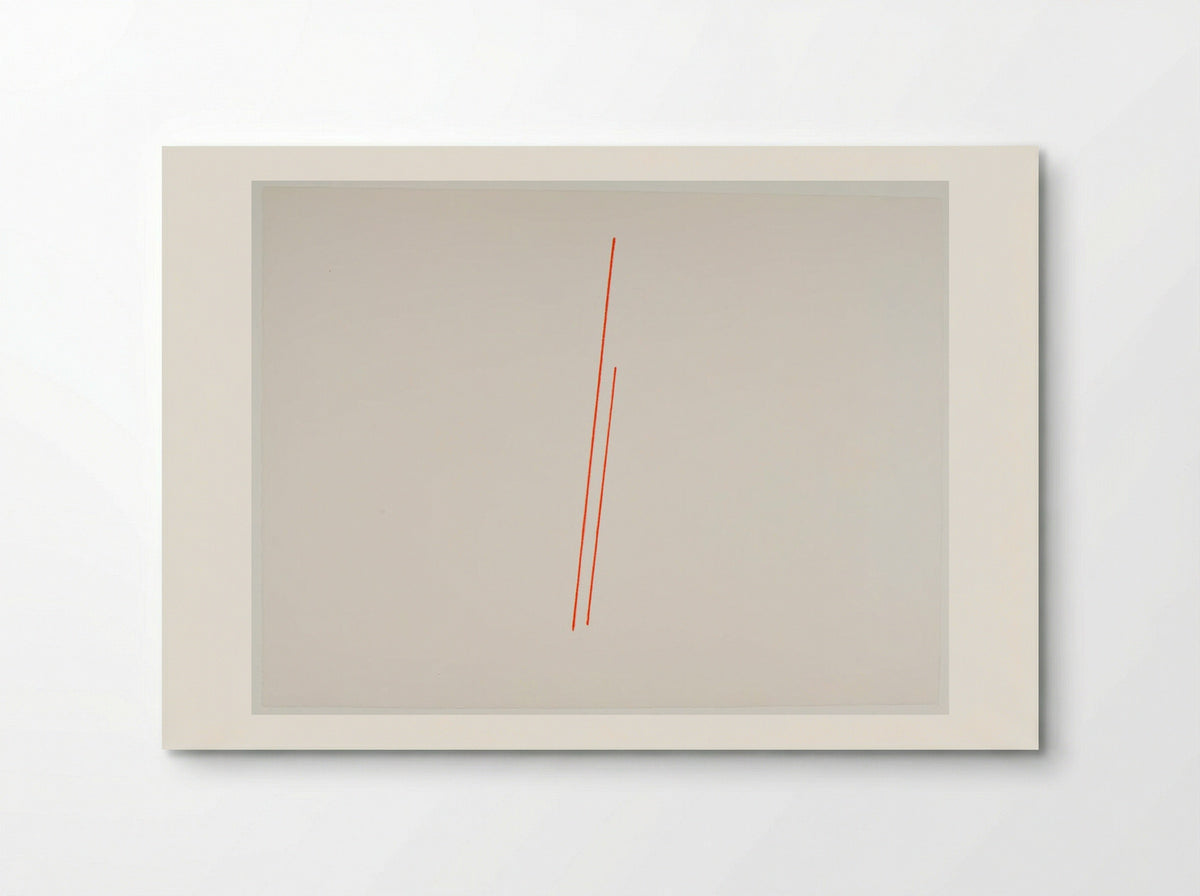 Untitled (FLS #3028) - Fred Sandback - Poster