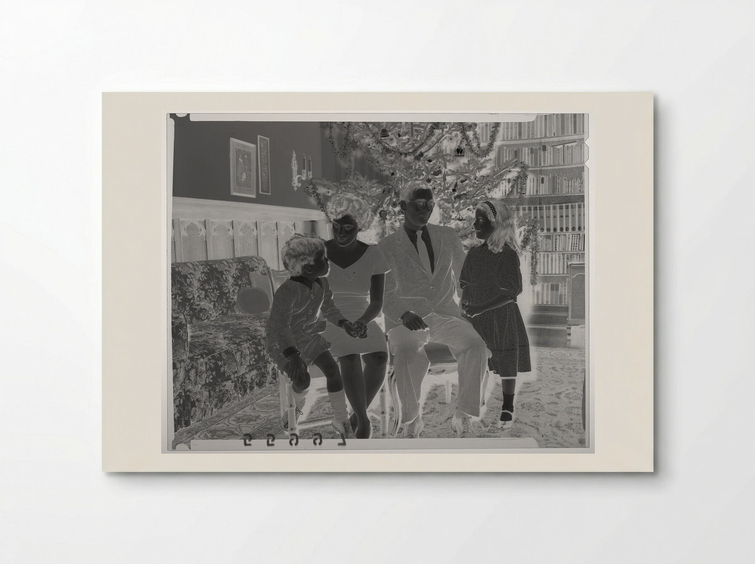 Untitled (Family Portrait at Christmas) - Martin Schweig - Poster