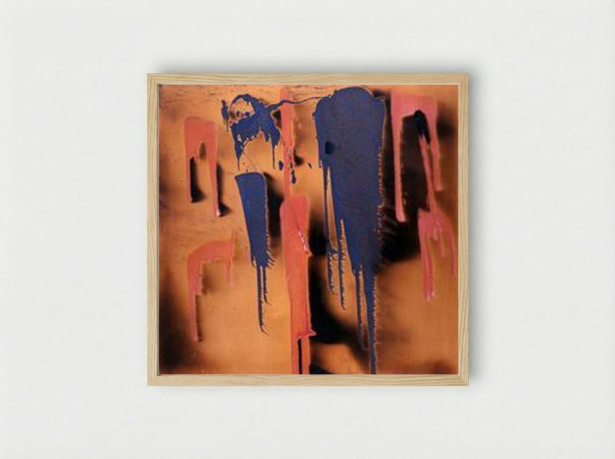 Untitled Fire Painting (FC 1) - Yves Klein - Framed Print Wood