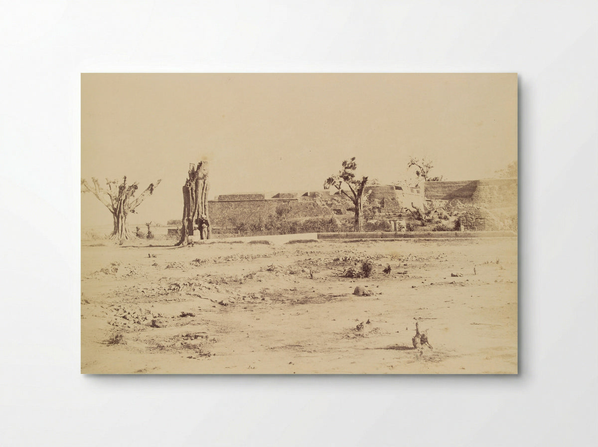 Untitled (Fortification and Figures, Albumen Print) - Fine Art Print - Poster