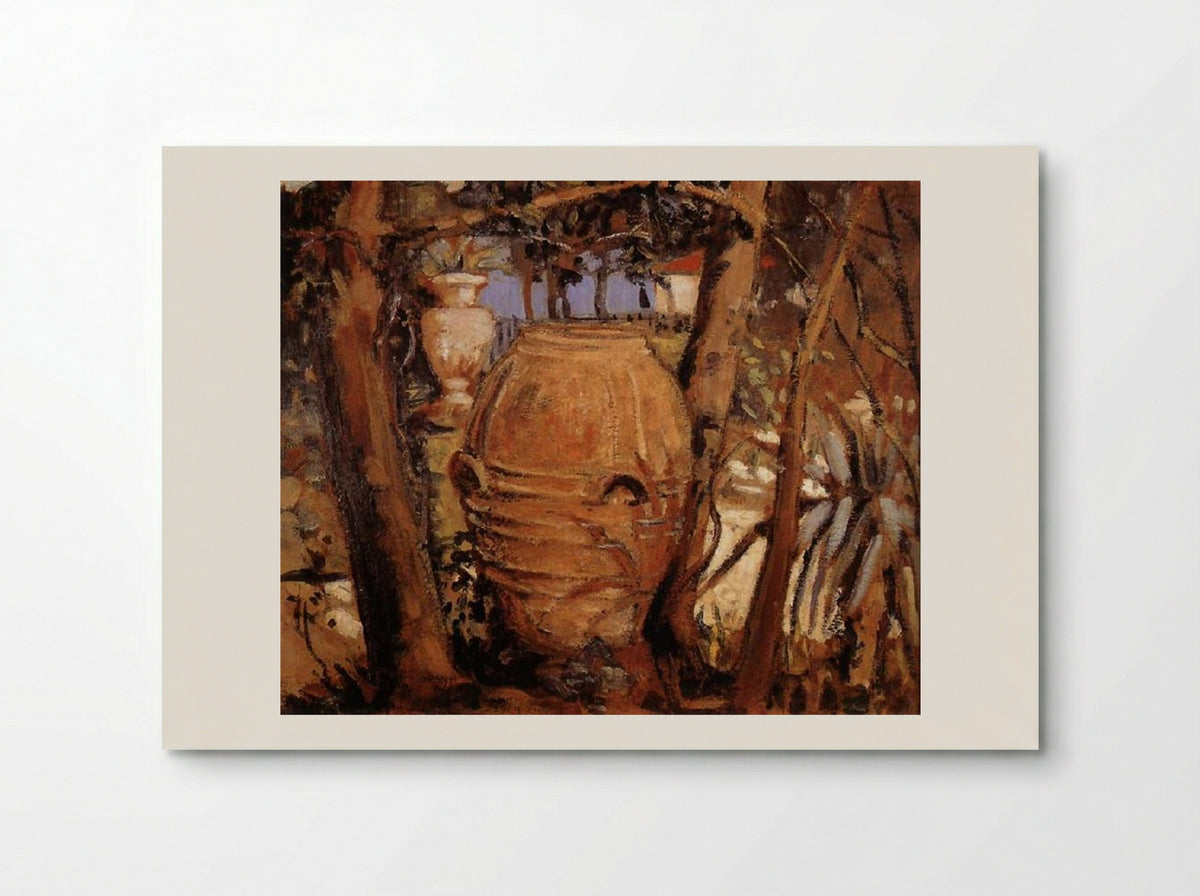 Untitled (Garden Urn) - Grant Wood - Poster
