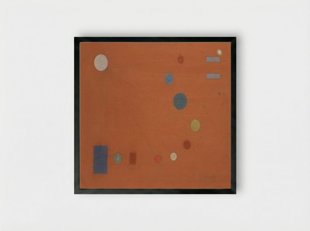 Untitled (Geometric Composition) - Lolo Soldevilla - Framed Print Black