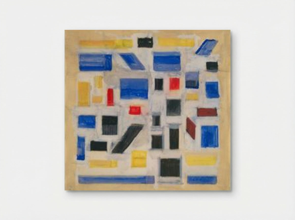 Untitled (Geometric Composition) - Bart van der Leck - Poster