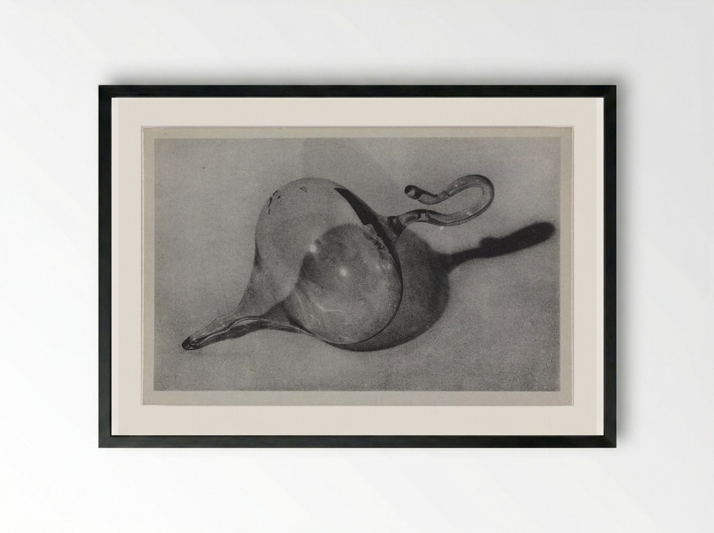 Untitled (Glass Tear) - Man Ray - Framed Print Black