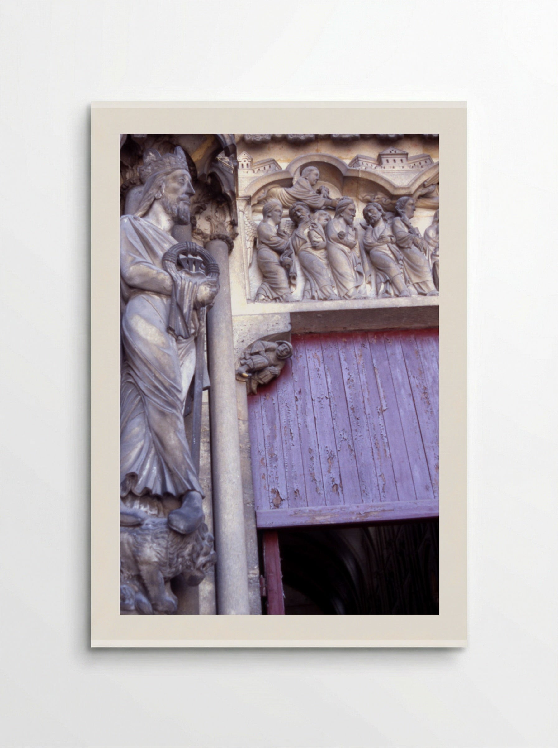 Untitled (Gothic Portal Sculpture) - Jean David - Poster