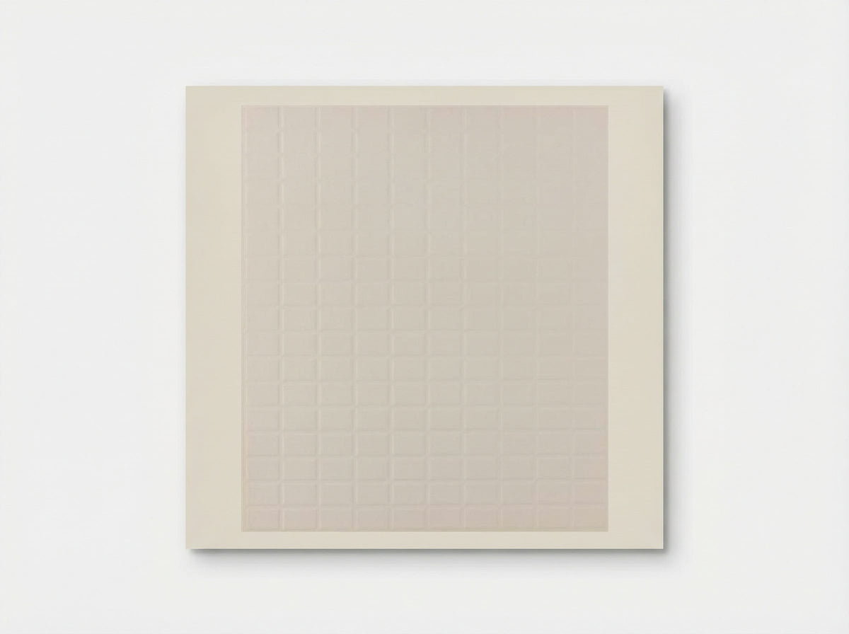 Untitled (Grid Relief) - Jan Schoonhoven - Poster