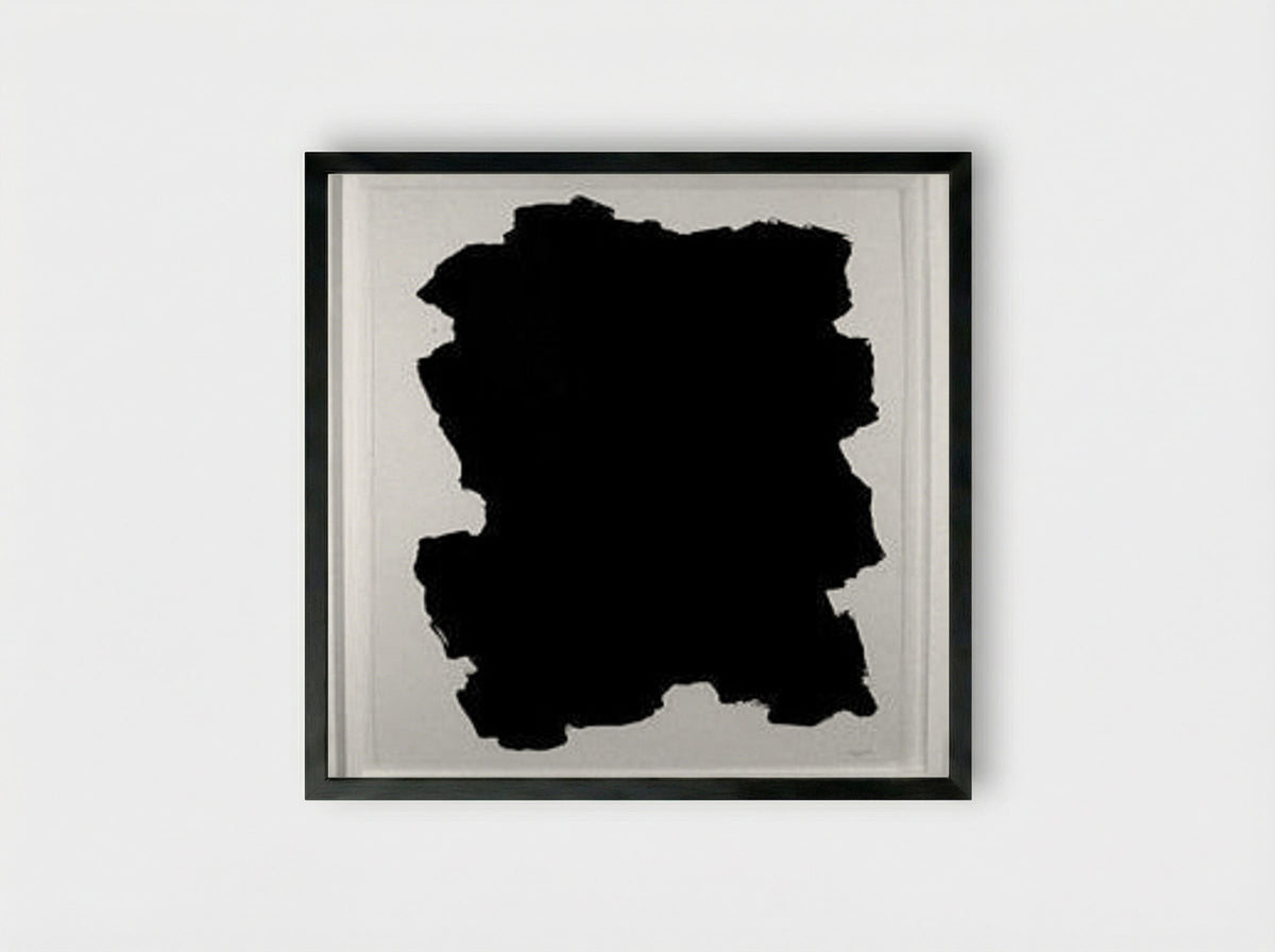 Untitled (Irregular Form) - Sol LeWitt - Framed Print Black