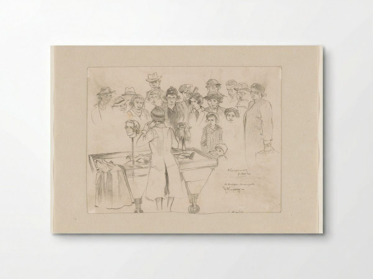 Untitled (Market Scene) - Sykupany - Poster