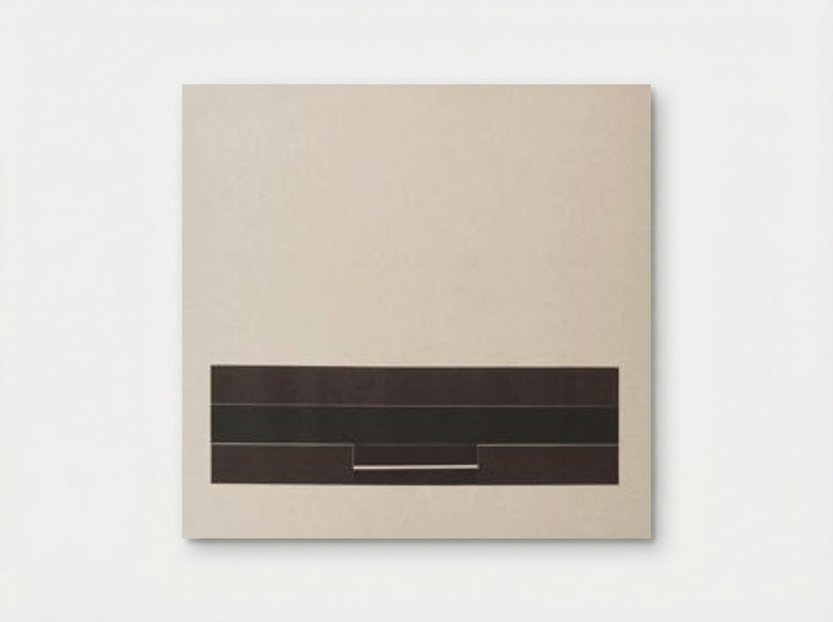 Untitled (Minimalist Geometric Study) - Solis Prints - Poster