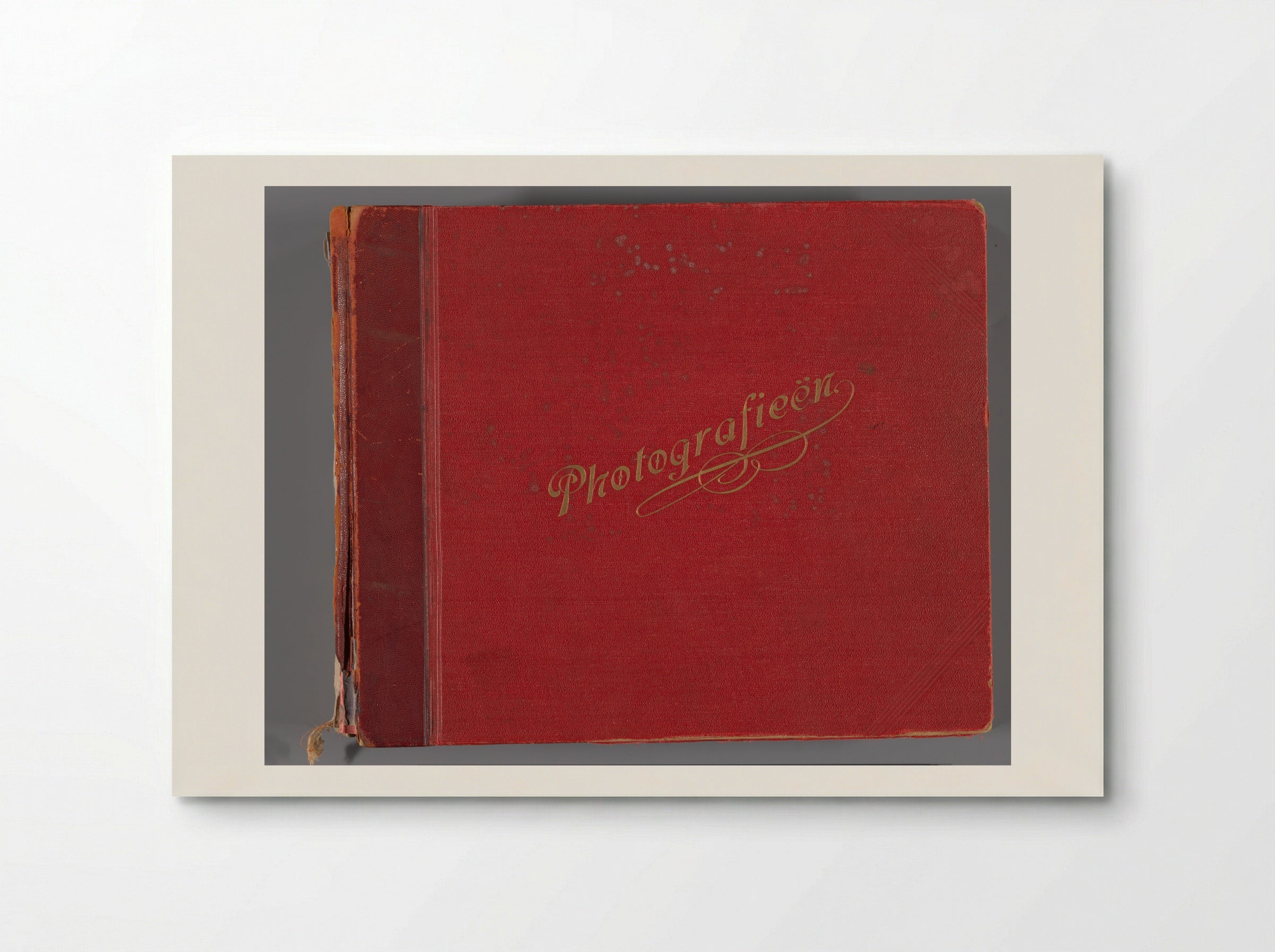 Untitled (Photo Album Cover, 1938-1939) - Eva Charlotte Pennink-Boelen - Poster