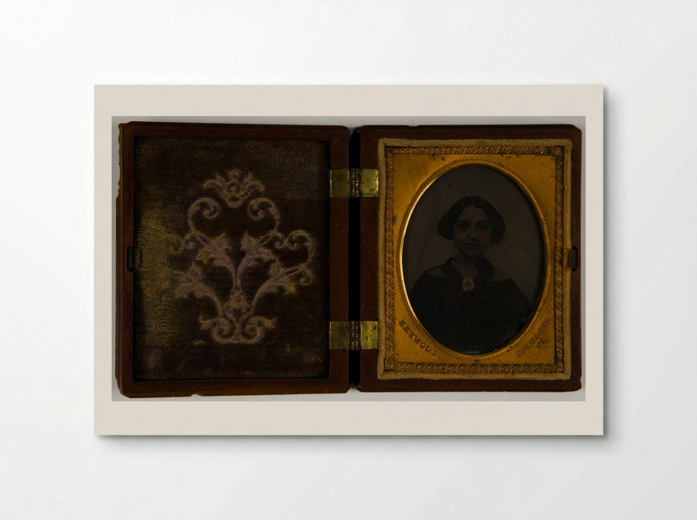 Untitled (Portrait of a Woman, Daguerreotype) - Heywood - Poster
