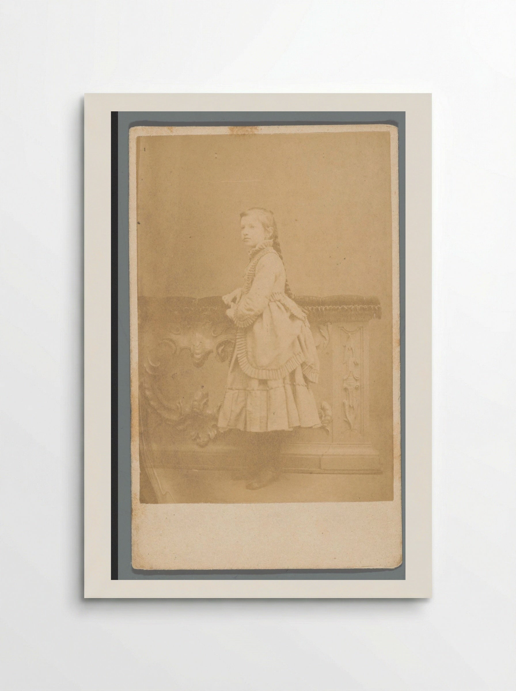 Untitled (Portrait of a Young Girl) - Fine Art Print - Poster